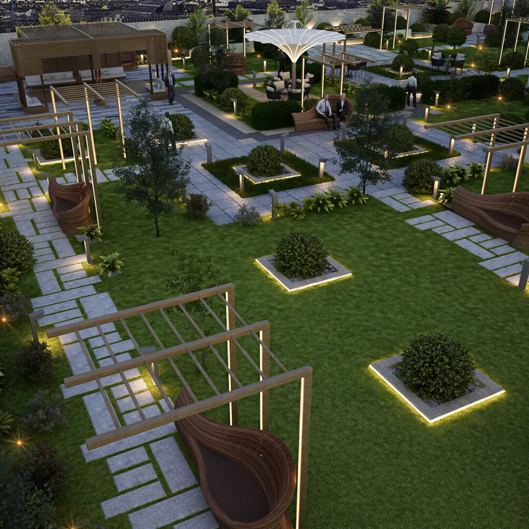 Roof landscape